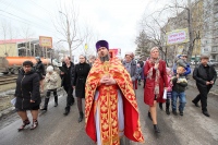 Пасхальные песнопения огласили железнодорожный район