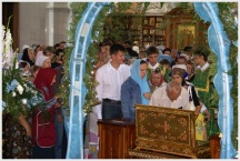 Прибытие в Хабаровск мощей Киево-Печерских святых (6 сентября 2008 года)