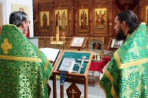 Свято-Елизаветинский храм принял ковчег с мощами Александра Невского. 23 июня 2011г.