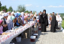 Престольный праздник в Храме преп.Серафима Саровского. 1 августа 2011г.