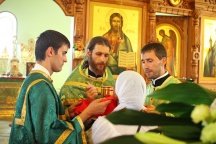 Престольный праздник в Храме преп.Серафима Саровского. 1 августа 2011г.