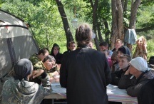 Межепархиальный слет православной молодежи «Андреевский городок». 28 августа - 10 сентября 2011 г.