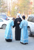 Престольный праздник в храме Покрова Божией Матери. 14 октября 2011 г.