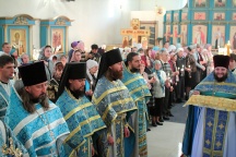Престольный праздник в храме Покрова Божией Матери. 14 октября 2011 г.