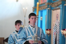 Престольный праздник в храме Покрова Божией Матери. 14 октября 2011 г.
