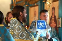 Престольный праздник в храме Покрова Божией Матери. 14 октября 2011 г.