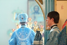 Престольный праздник в храме Покрова Божией Матери. 14 октября 2011 г.