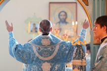 Престольный праздник в храме Покрова Божией Матери. 14 октября 2011 г.