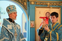 Престольный праздник в храме Покрова Божией Матери. 14 октября 2011 г.