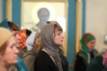 Престольный праздник в храме Покрова Божией Матери. 14 октября 2011 г.