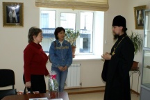 Визит в семинарию персонала библиотеки ХГАЭП (22 мая 2007)