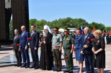 Возложение цветов к мемориалу  «Вечный огонь» на площади Славы 22 июня 2021 г.