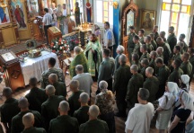 Мощи святого благоверного князя в храме Александра Невского