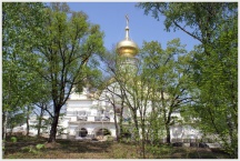 Звонница хабаровского храма прп. Серафима Саровского (17 мая 2008 года)